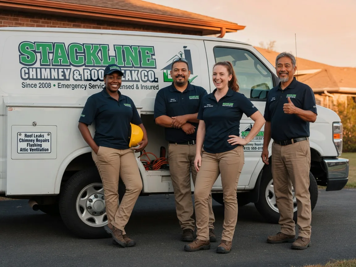 Chimney flashing repair company in Watkins, MN